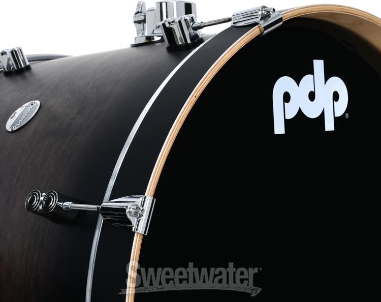 PDP Concept Maple Shell Pack - 5-piece - Satin Charcoal Burst