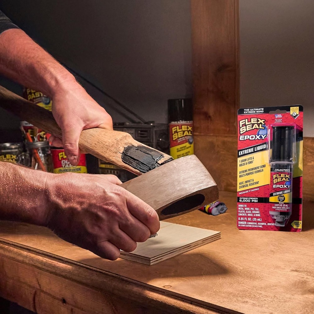 Flex Seal Epoxy, Extreme Liquid, Multi-Purpose, Durable, Permanent, Watertight,