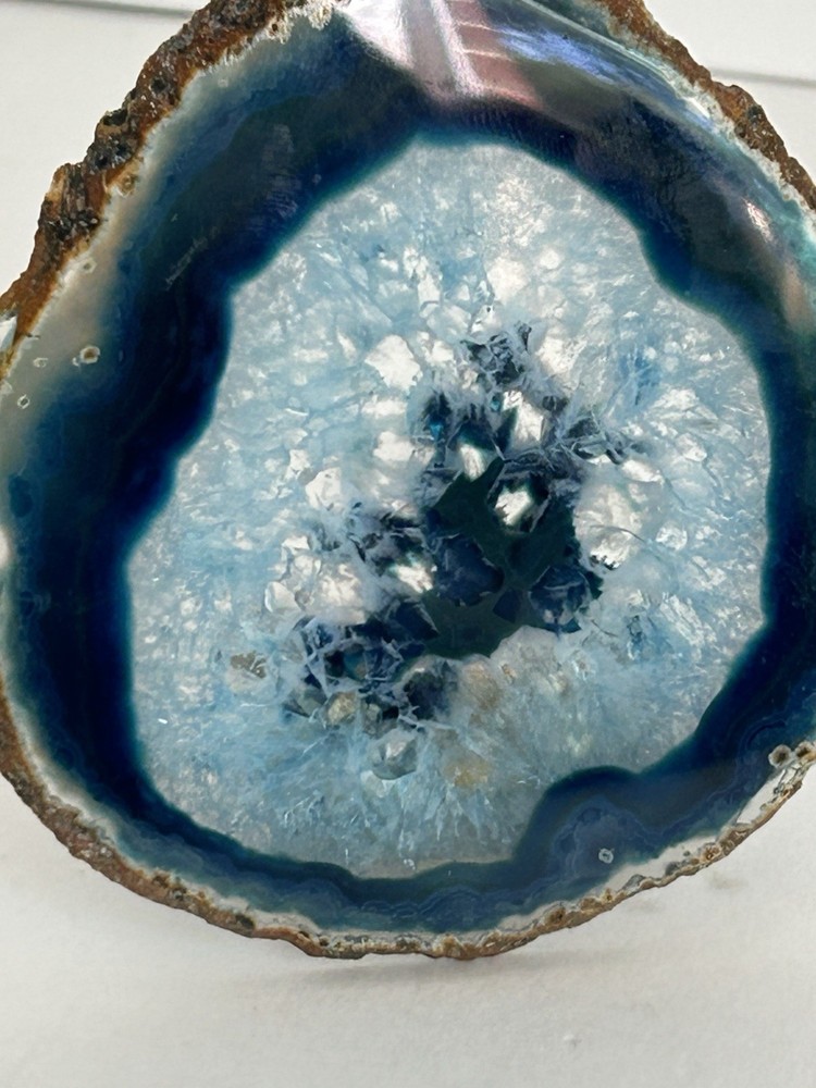 Geode Night Light Blue