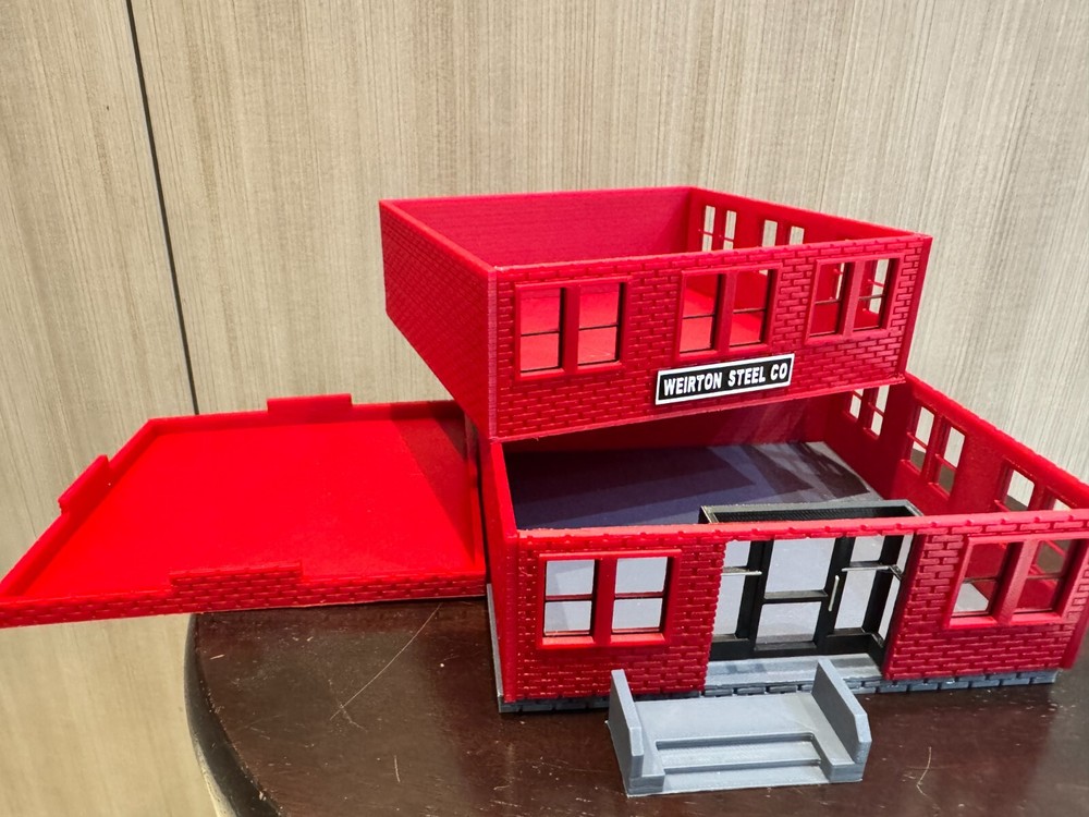 O Scale "Weirton Steel Co" Office Building - KIT