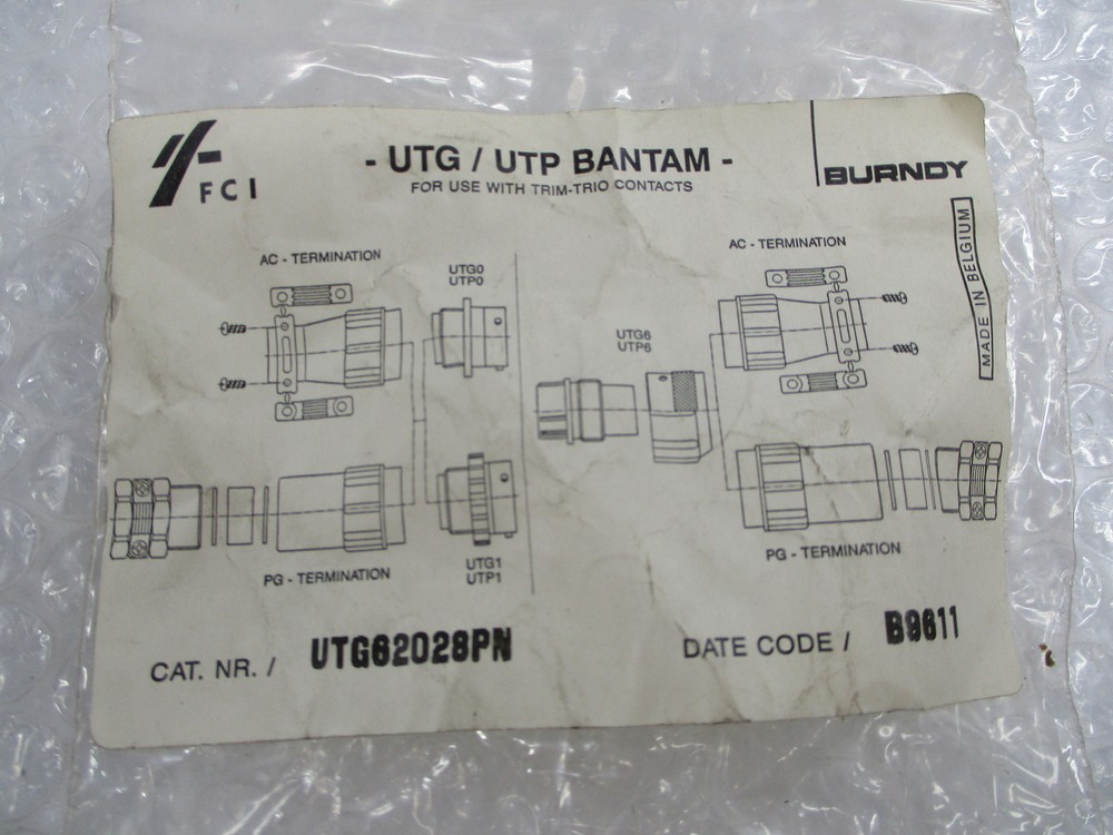FCI UTG62028PN CONNECTOR NSMP
