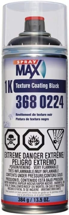 SprayMax 1K Black Texture Coating -3680224