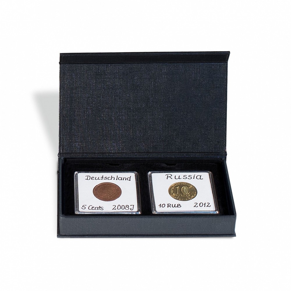Airbox Coin Holder Display Stand Setup Box 2x2 Storage Capsule Case Snap Magnet