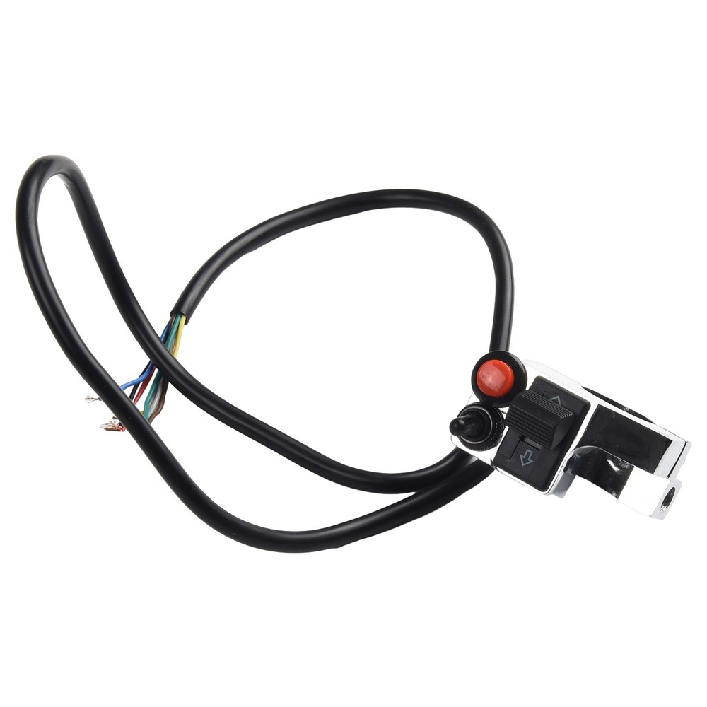 Handlebar Switch Motorcycle 50cm Cable 7/8\" ABS Plastic Left Pratical