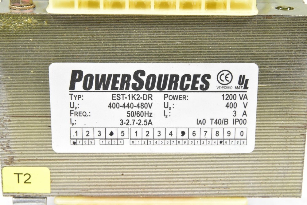 POWERSOURCES EST-1K2-DR, Single-phase transformer