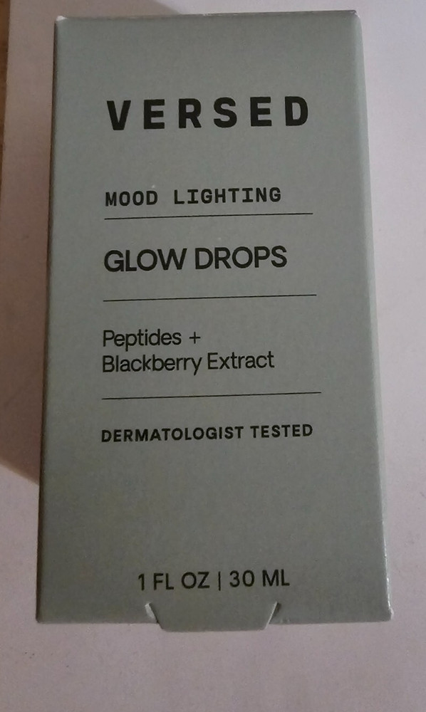 Versed Mood Lighting Glow Drops Sheer Golden NIB