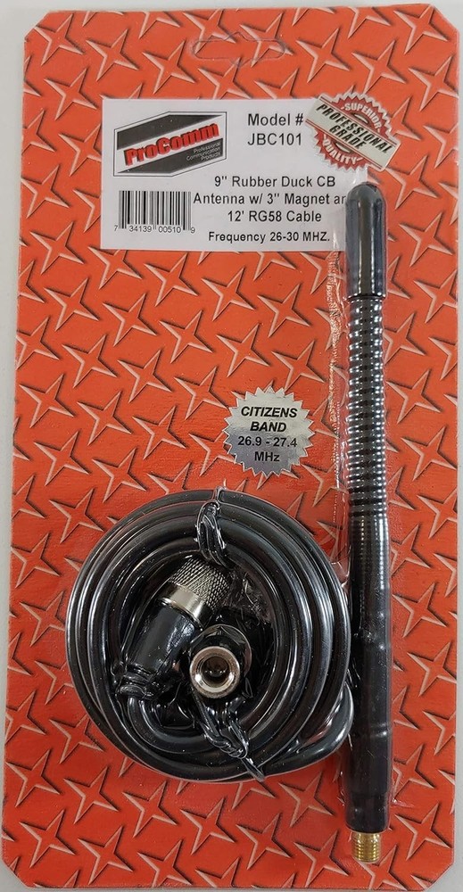 ProComm JBC101 9" Magnet Mount Antenna