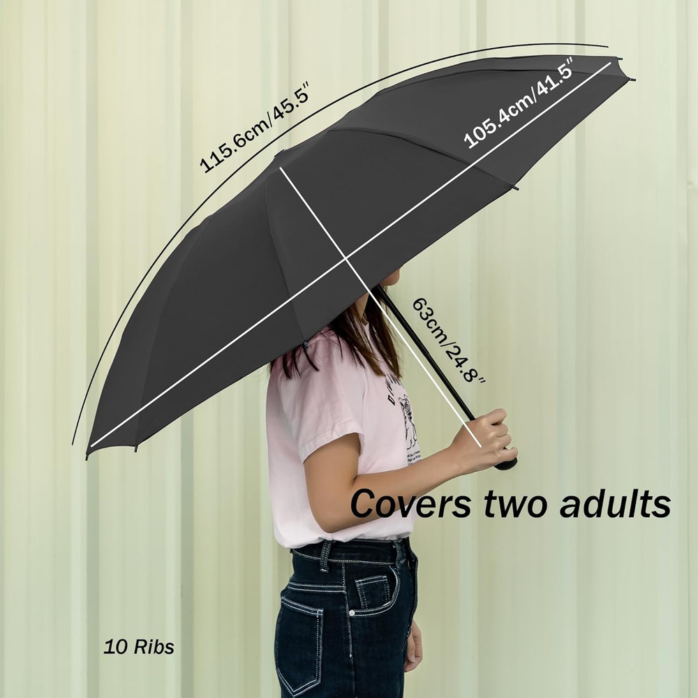 Chakipee Conlun Travel Inverted Umbrella Compact Windproof- Automatic Reverse