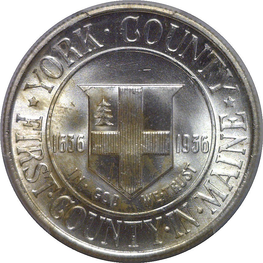 1936 York Commemorative Half Dollar PCGS MS-66