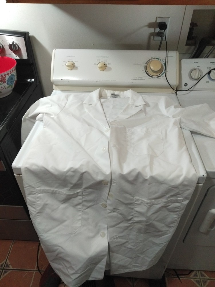 Nursing Lab Coat Medline Size Small White