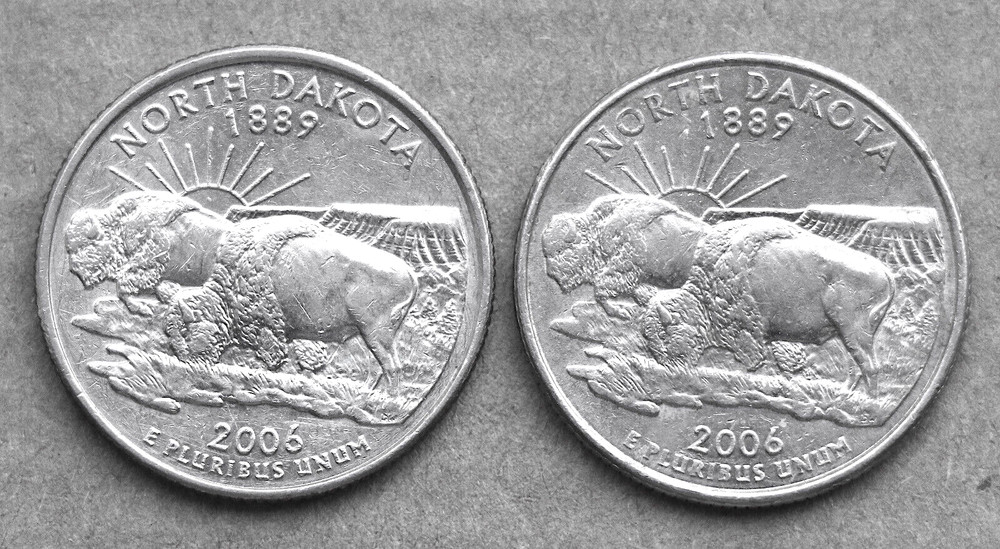 2006 P & D  North Dakota State Quarters