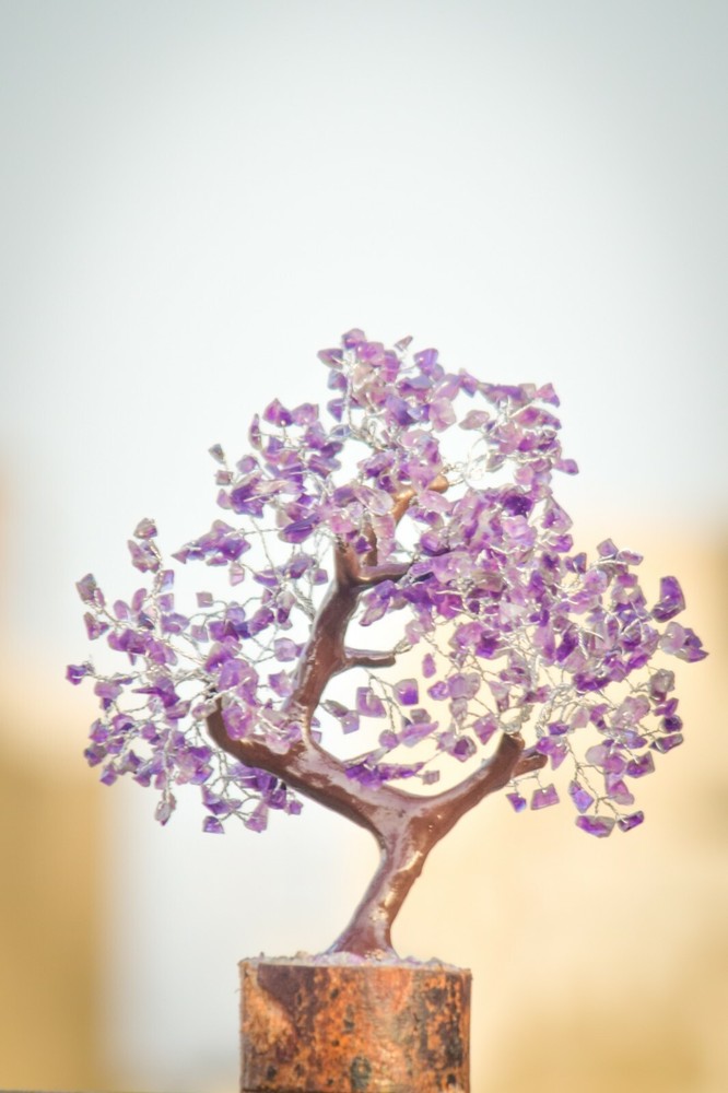 Amethyst Tree 500 Stones, Gem Tree