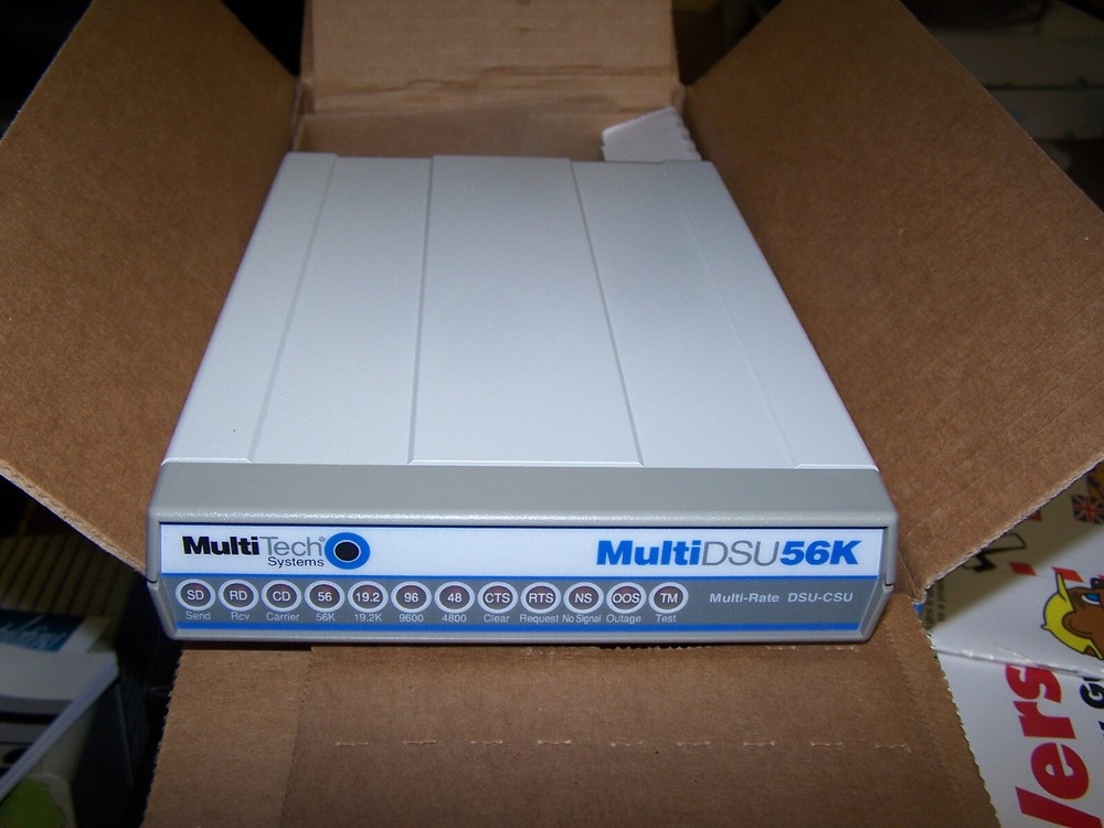 MultiTech MultiDSU56K Modem - New Old Stock