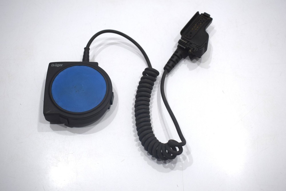 Drager SAVOX 400 Com-Control Interface PTT Push-To-Talk Unit 3345