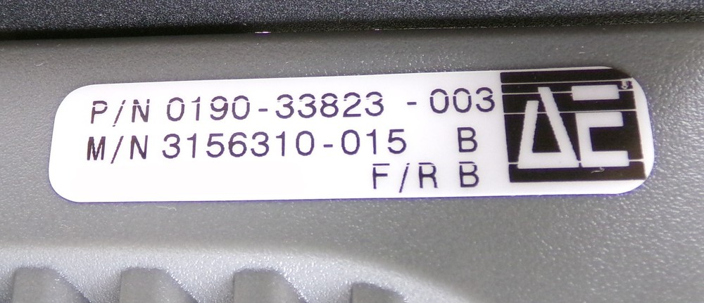 Paramount 3013 AE Advanced Energy 3156310-015 RF Generator Working Surplus