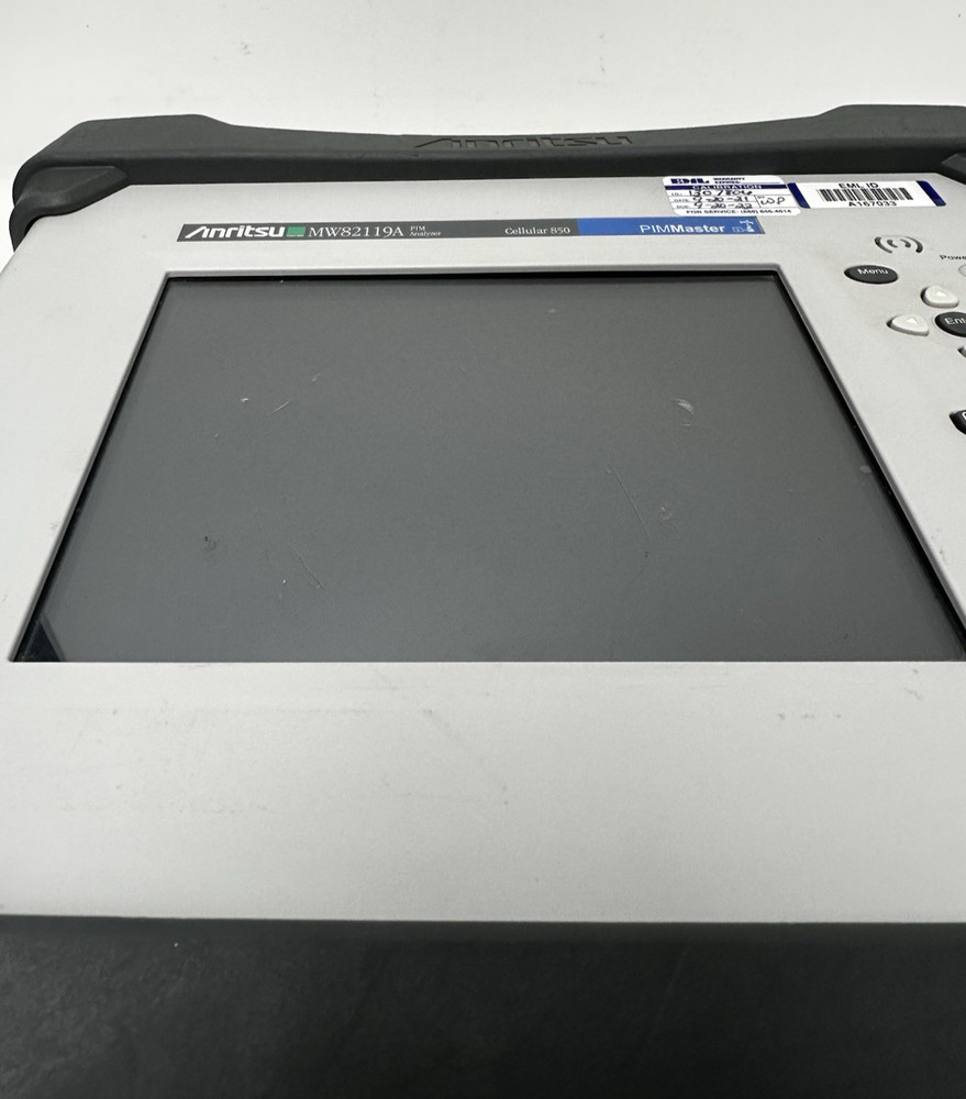 Anritsu MW82119A PIM Master Passive Intermodulation Analyzer Opt 31/850 Cellular