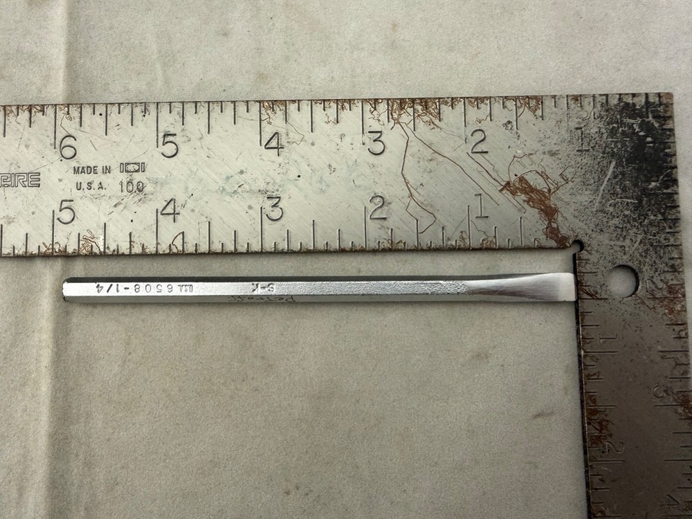 S-K 6508 1/4" Chisel USA