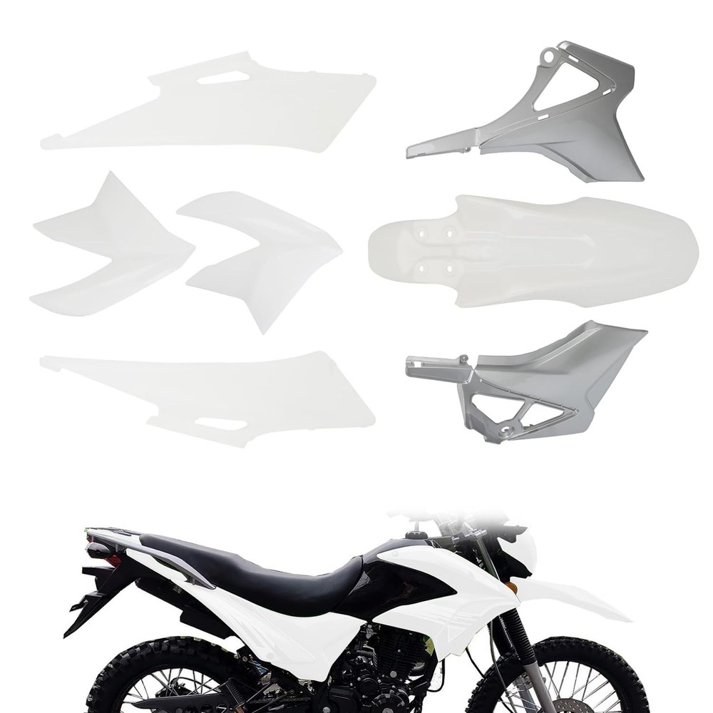 Plastics Kit for Hawk 250, Complete Fairing Body Work Set with Tank Guard