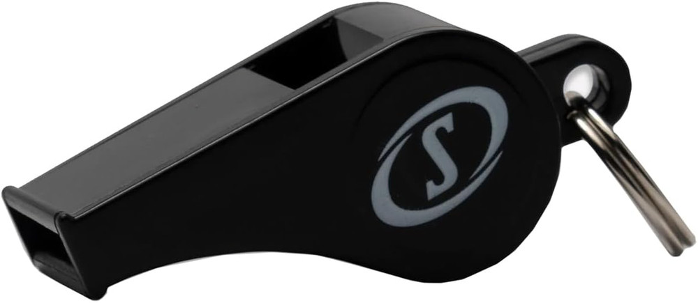 Spalding Plastic Whistles with Lanyards