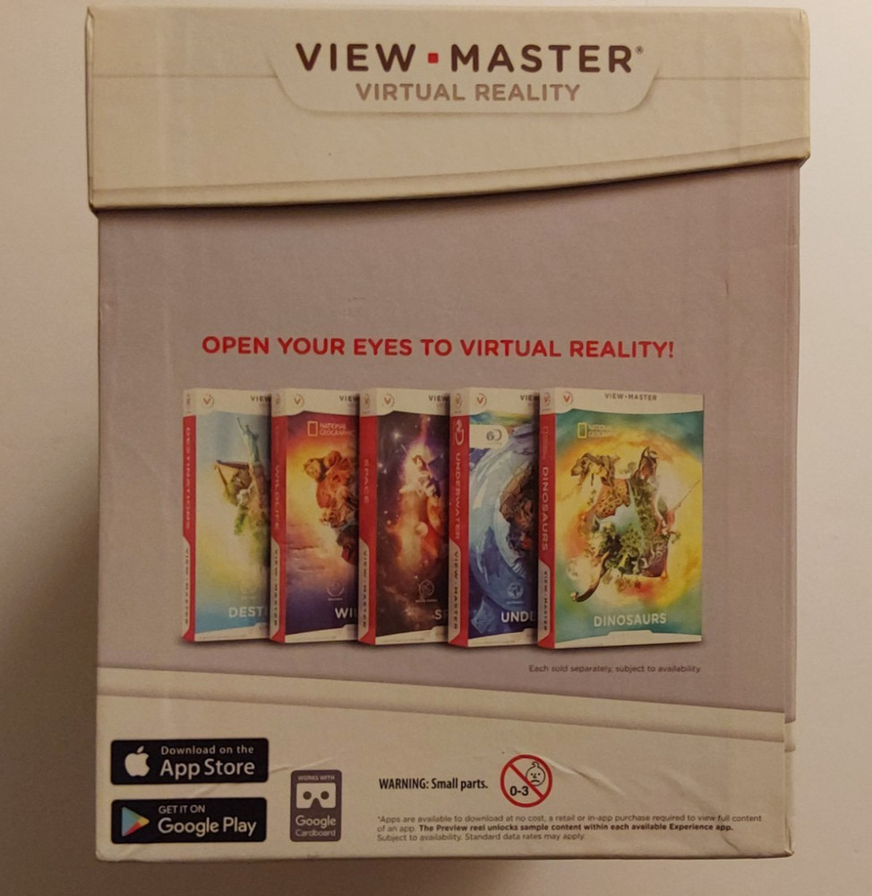View Master Deluxe Virtual Reality VR Viewer Model DTH61 Start up kit