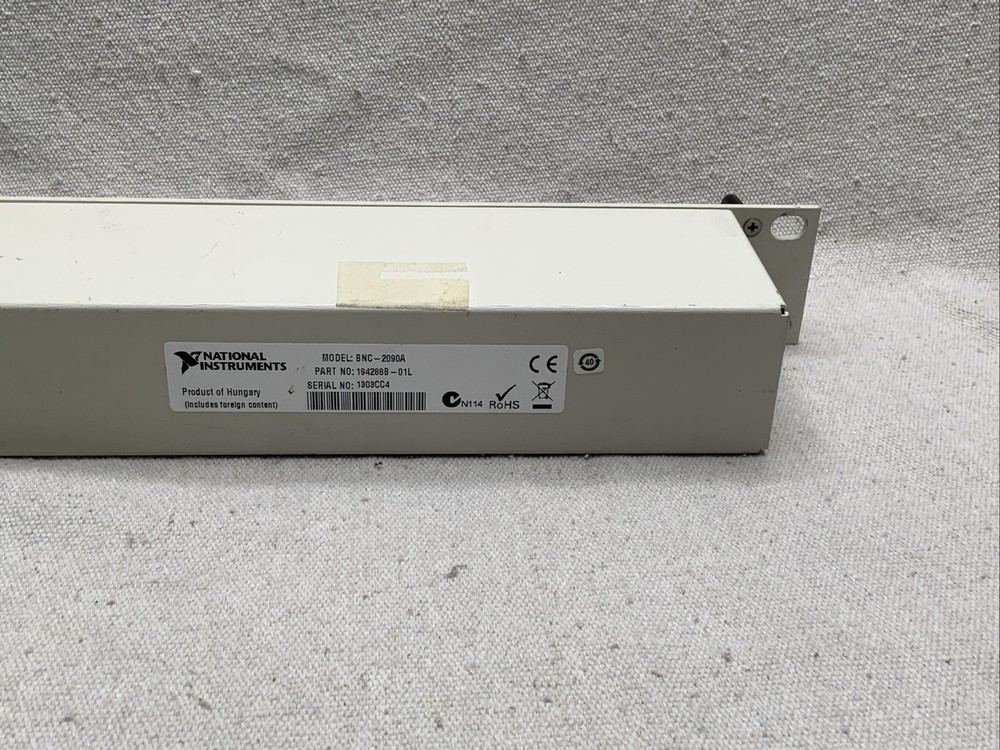 National Instruments BNC-2090A Rackmount Breakout Panel