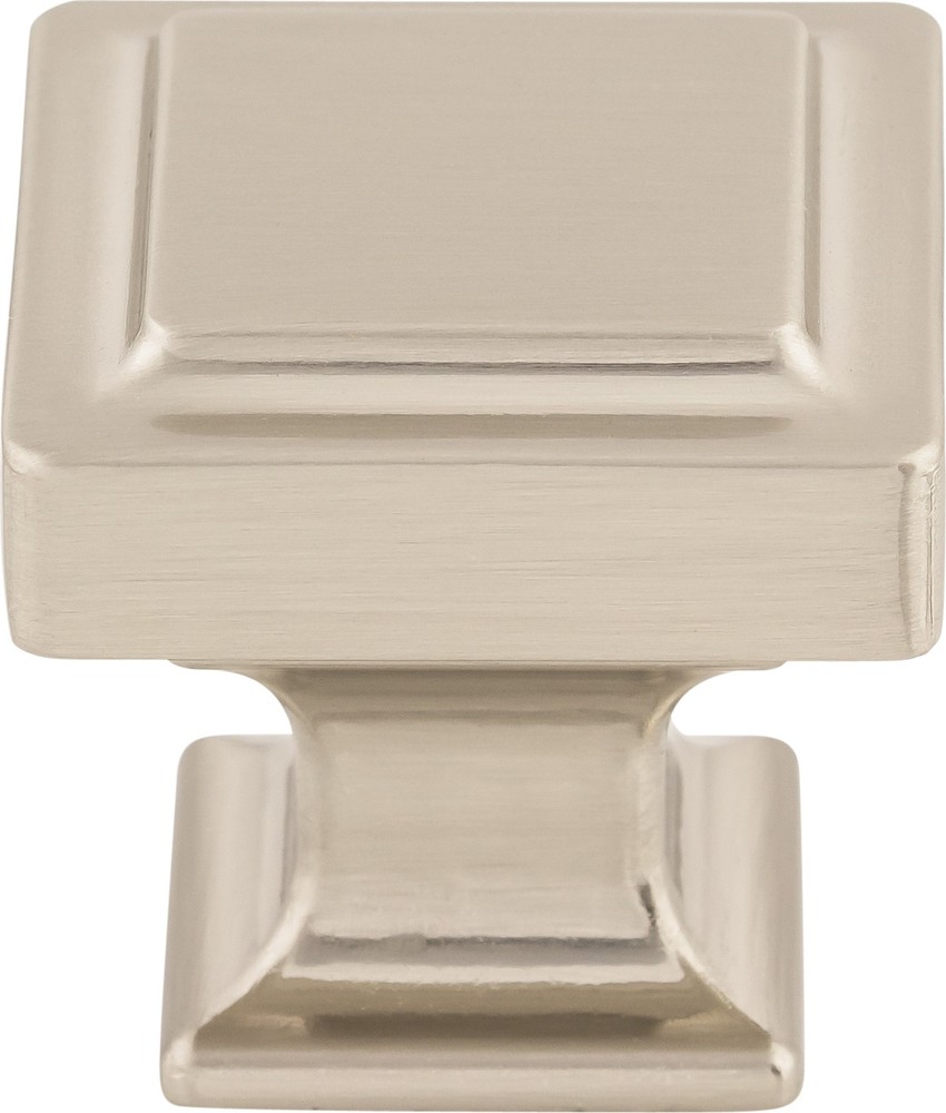 Top Knobs TK702BSN Ascendra Knob 1 1/4" Brushed Satin Nickel