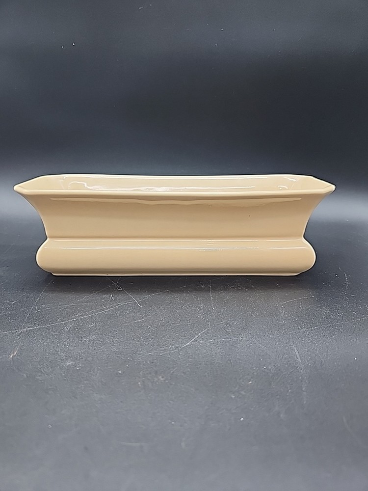 Abingdon usa pottery Cream Planter Box #437