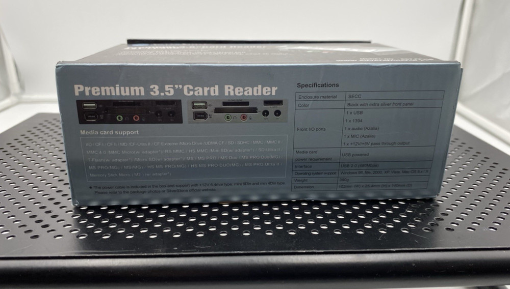 SilverStone Premium 3.5 Inch Card Reader SST-FP35B