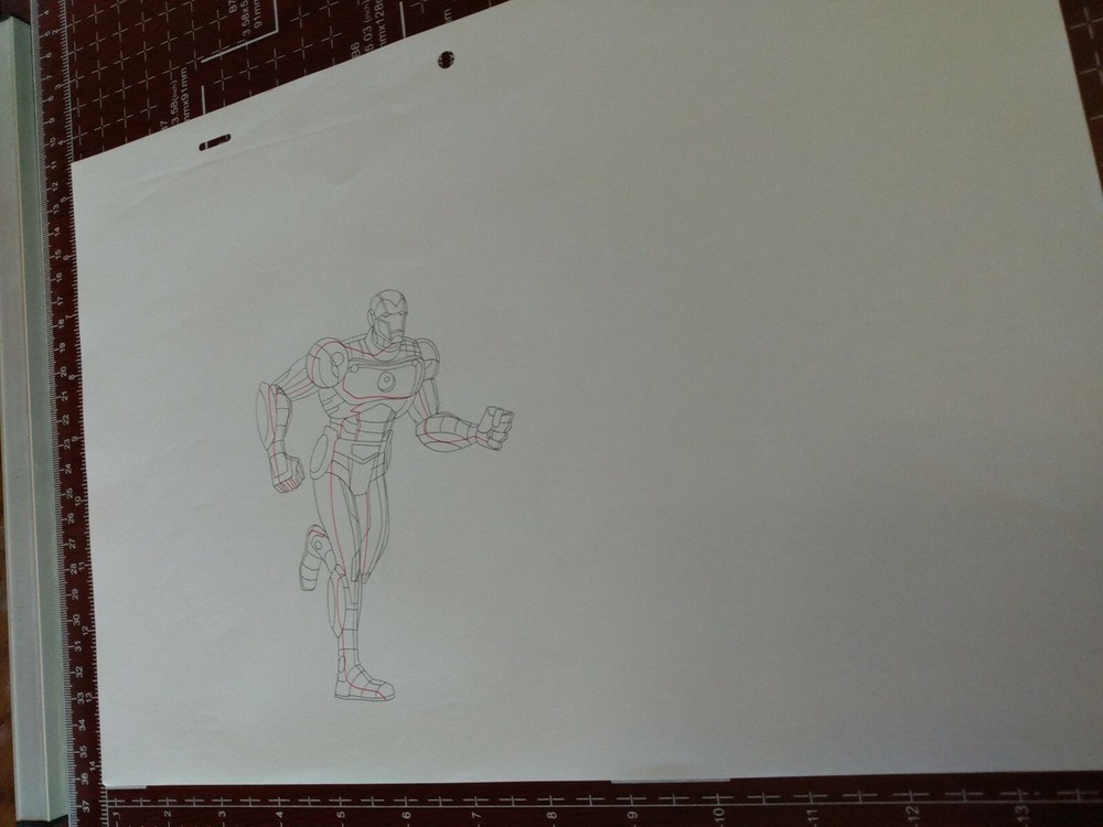 Marvel animation cels Production Art Comics ULTIMATE AVENGERS - C