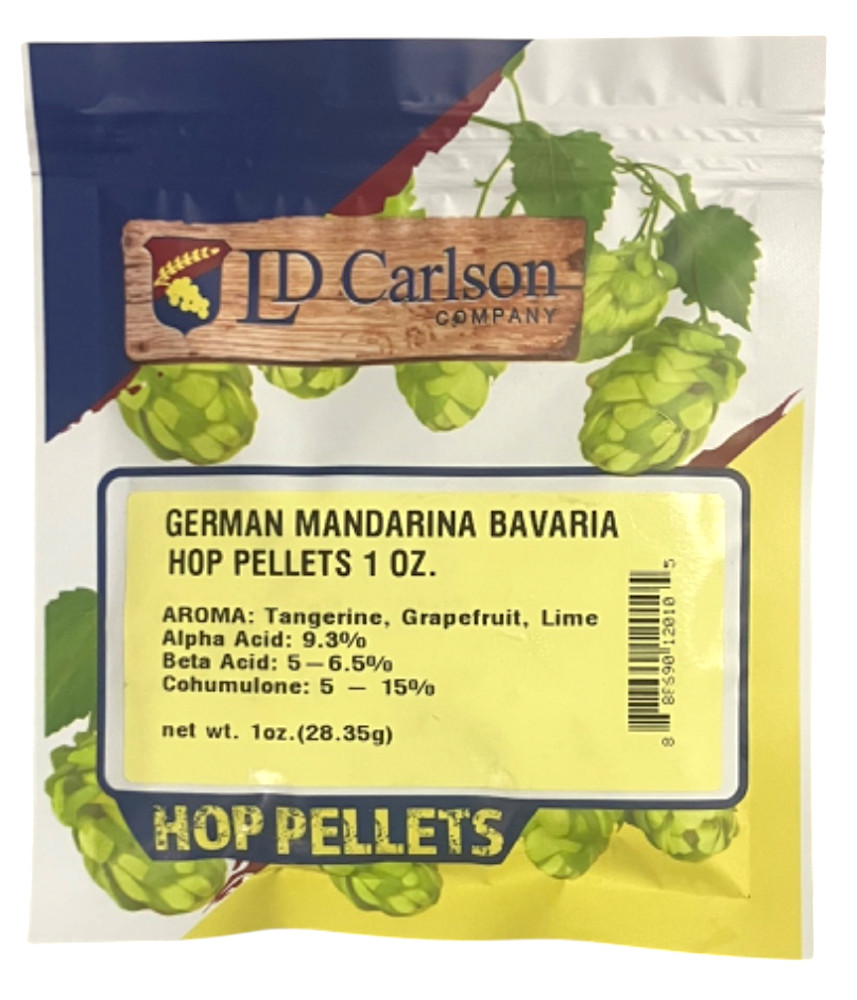 German Mandarina Bavaria Hop Pellets - 1 oz