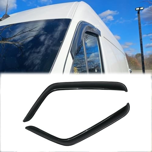 Side Window Wind Deflector, 2pcs Protective Replacements 2006-2018 Sprinter