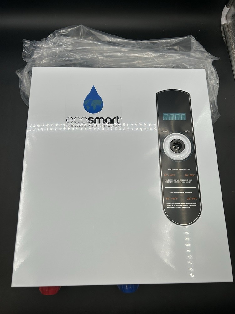 EcoSmart ECO 27 Tankless Electric Water Heater - White