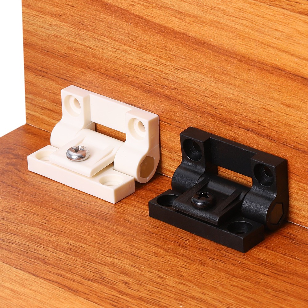 4Pcs Adjustable Torque Hinge Plastic Adjustable Position Control Hinges Black