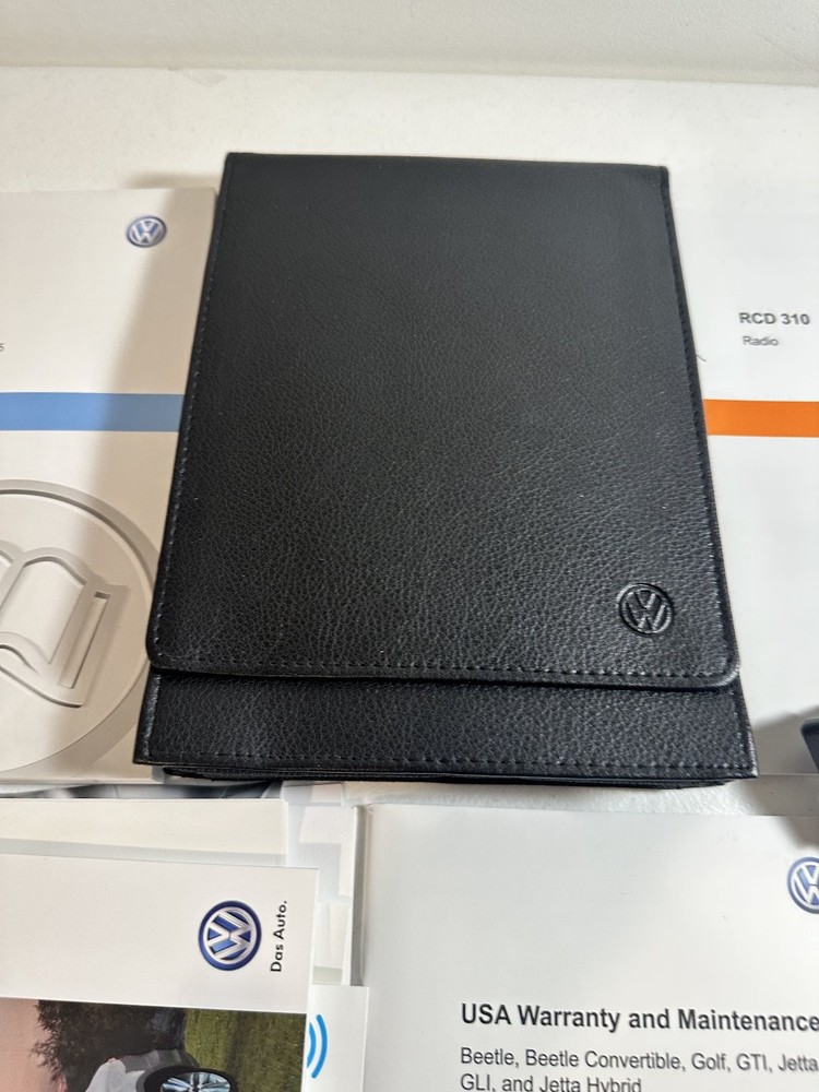 2015 Volkswagen Jetta Owner's Manual Set