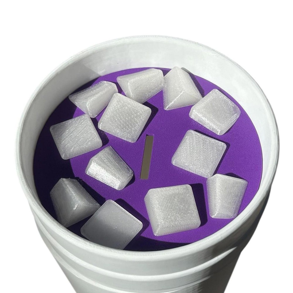 lean double cup piggy bank