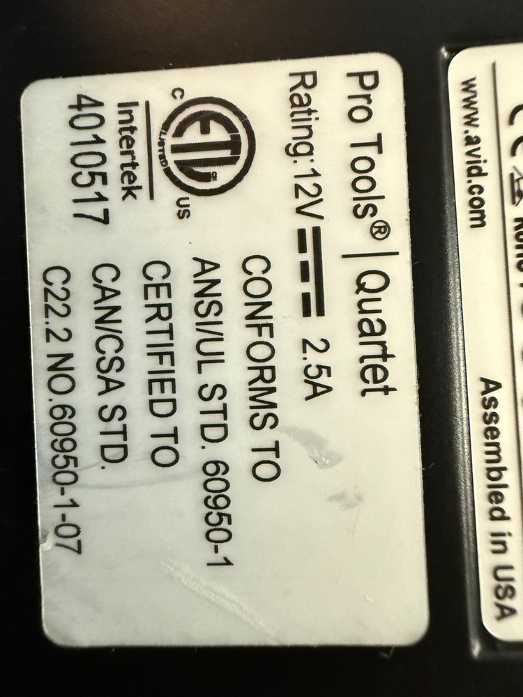 Apogee Quartet Pro Tools Audio Interface & Studio Control Center / Preowned