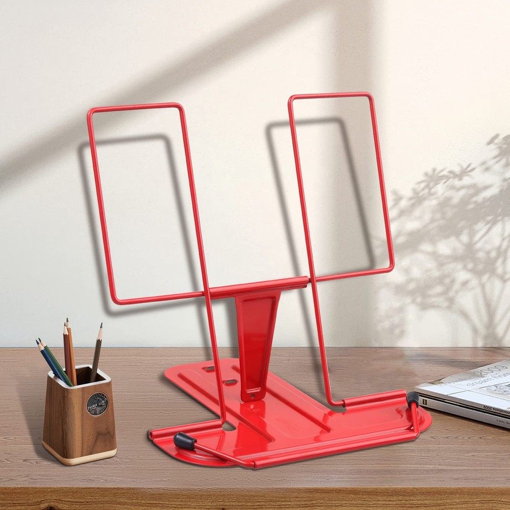 Adjustable Reading Rest Book Holder Documents Stand Sturdy Typing Stand