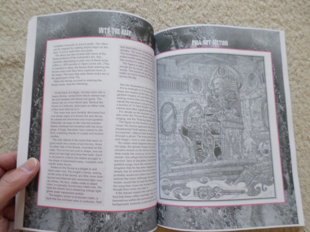 When Black Roses Bloom Ravenloft Dungeons & Dragons adventure module