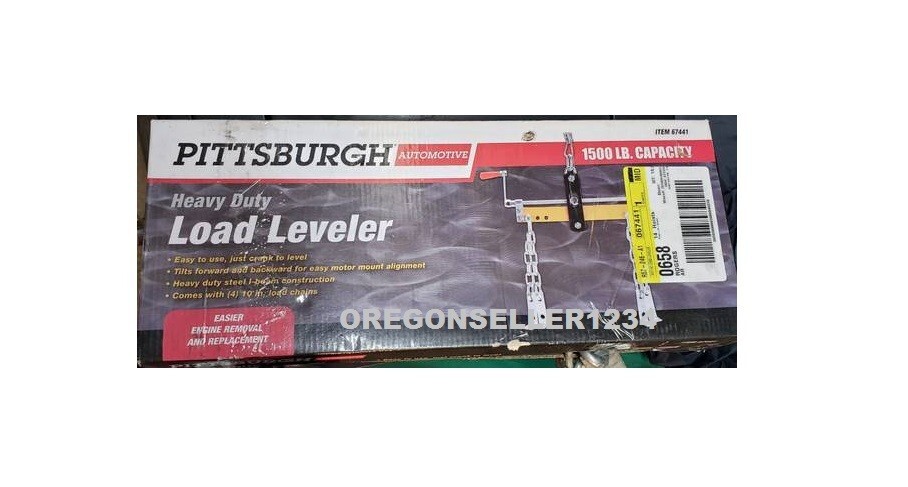 HEAVY DUTY ENGINE HOIST LOAD LEVELER CHERRY PICKER TRANSMISSION SUPPORT 3/4 TON