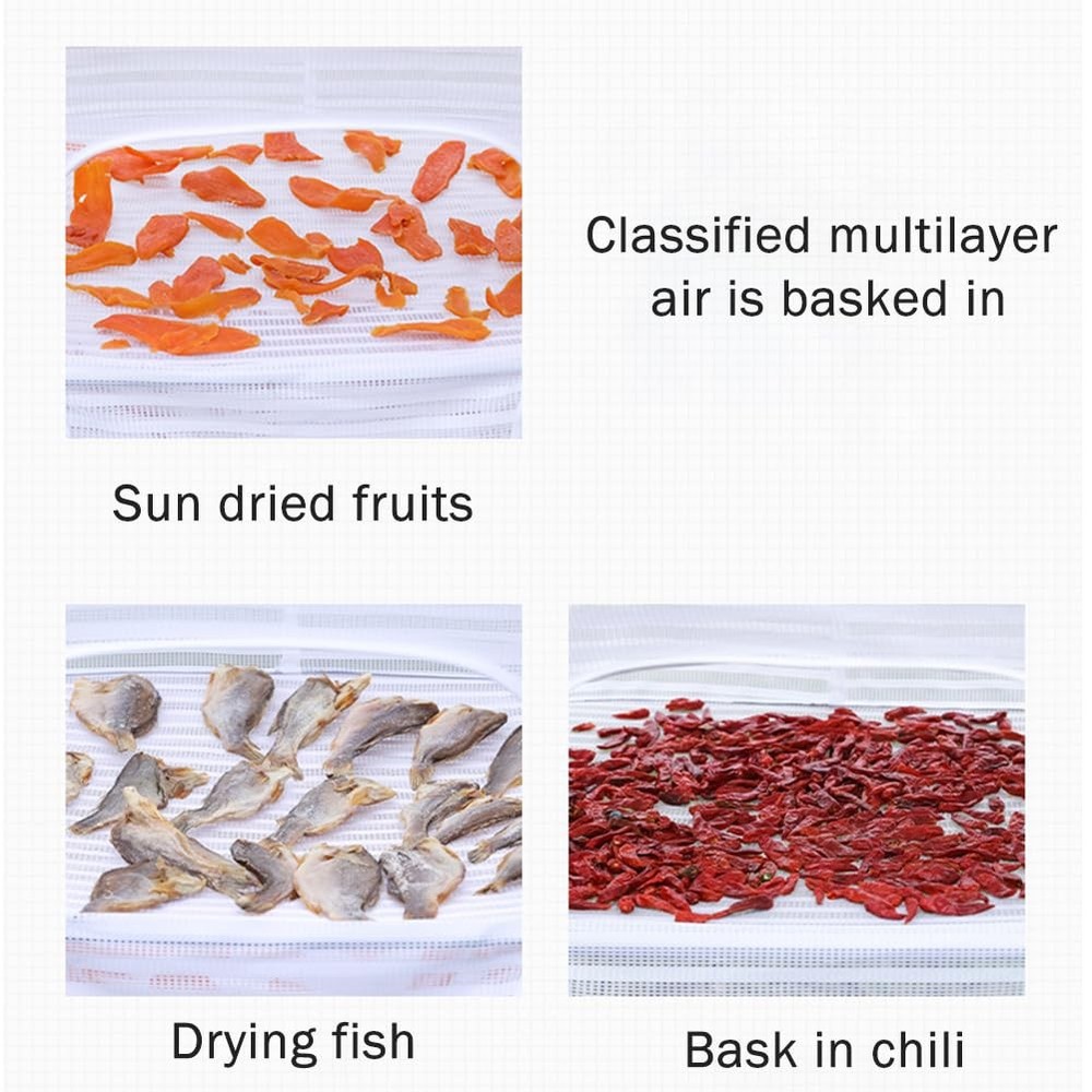 3 Layer Herb Drying Rack Foldable Hanging Mesh Net