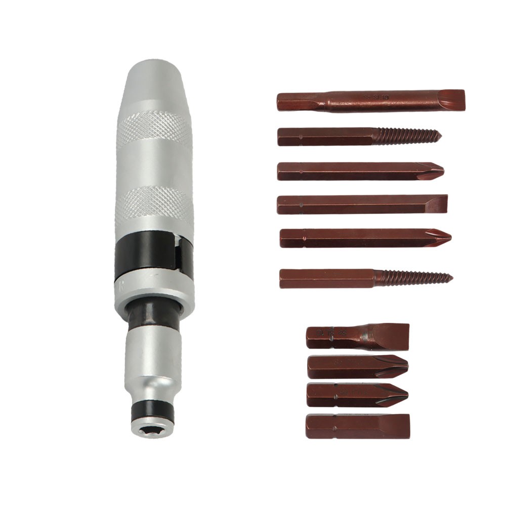 Precision Hex Impact Driver Socket Set Screw 12 ×1/2" Screwdriver Bits Phillips