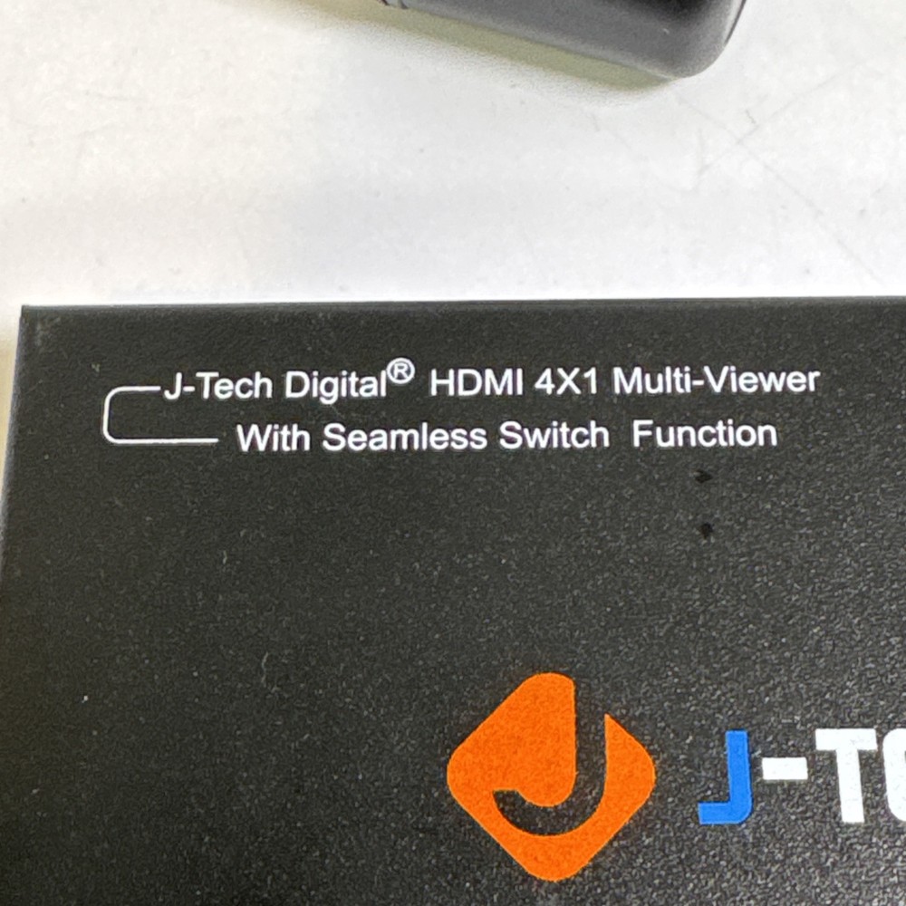 J-Tech JTECH-MV41 Digital HDMI 4x1 Multi-viewer Seamless Switch Function Tested