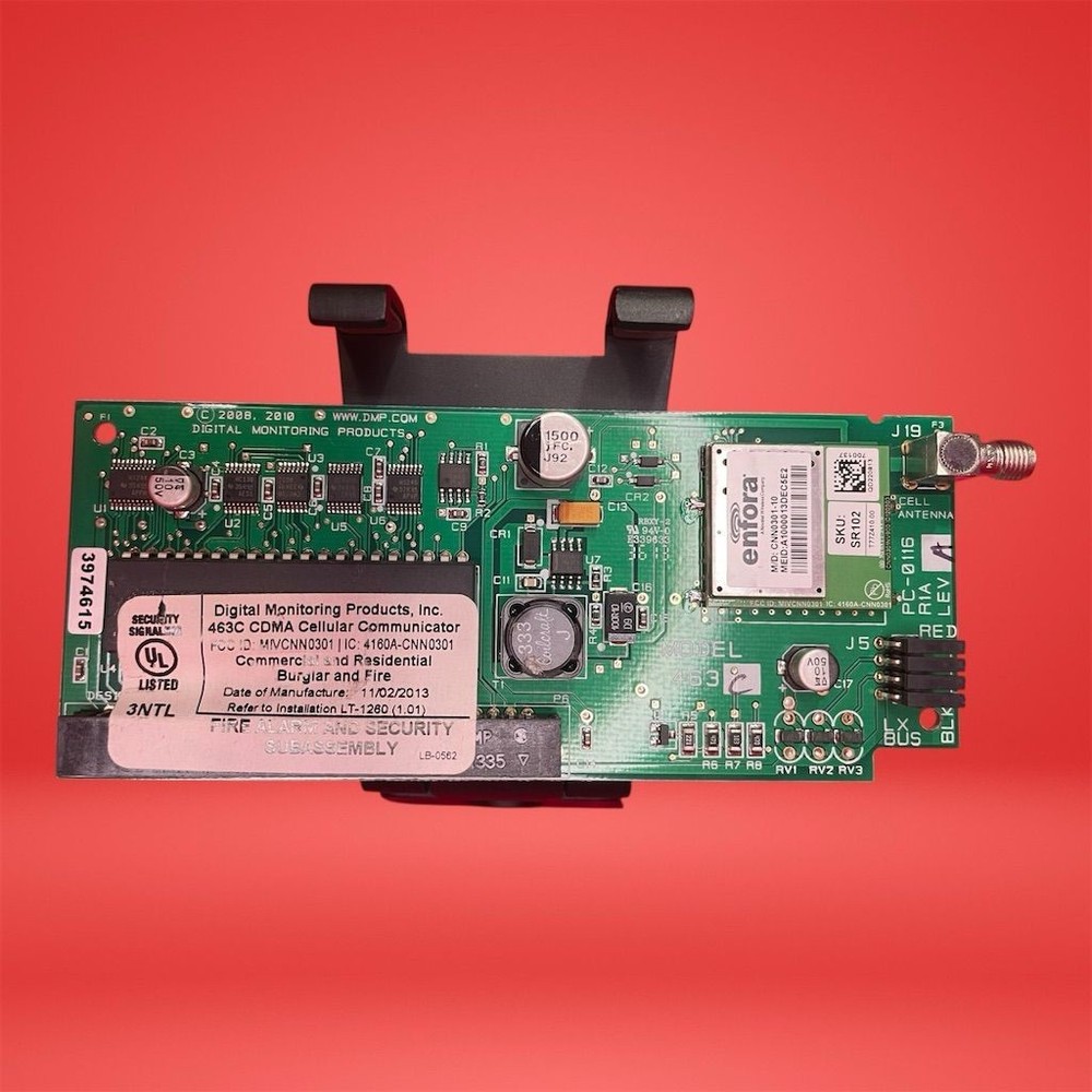 DMP 463C Digital Cellular Alarm Communicator UL Listed Security Device