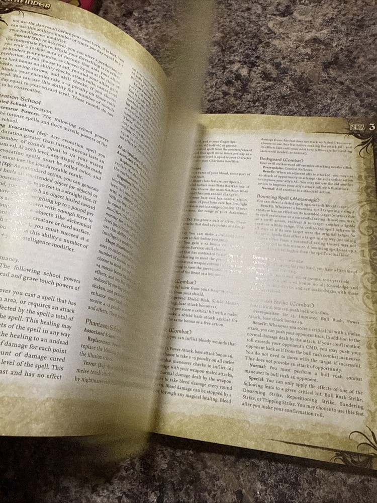 Pathfinder Advanced Players Guide (2017, 1st Print) Softcover AD&D PB Book