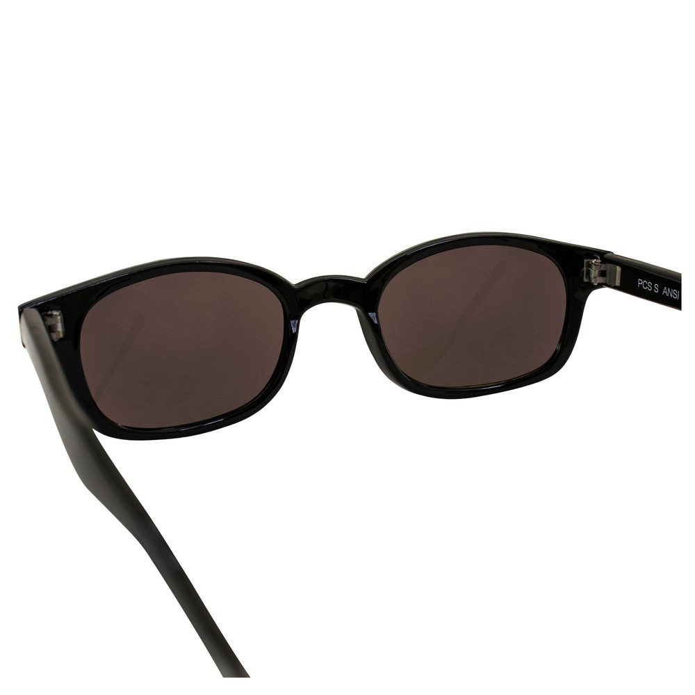 Pacific Coast Original KD's Biker Sunglasses (Black Frame/Colored Mirror Lens)