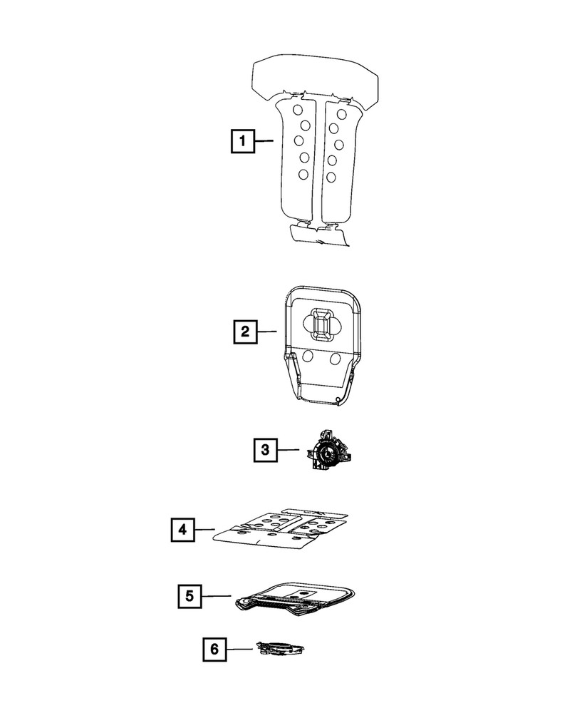 Genuine Mopar Heated Seat Element 68346554AD