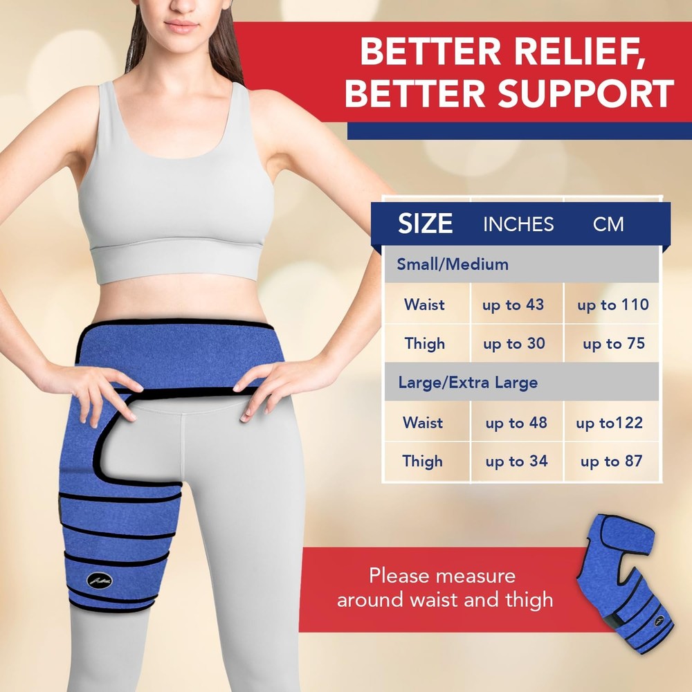 Dr. Arthritis Hip Brace Stabilizer Thigh Compression Sleeve Support Muscle Recov