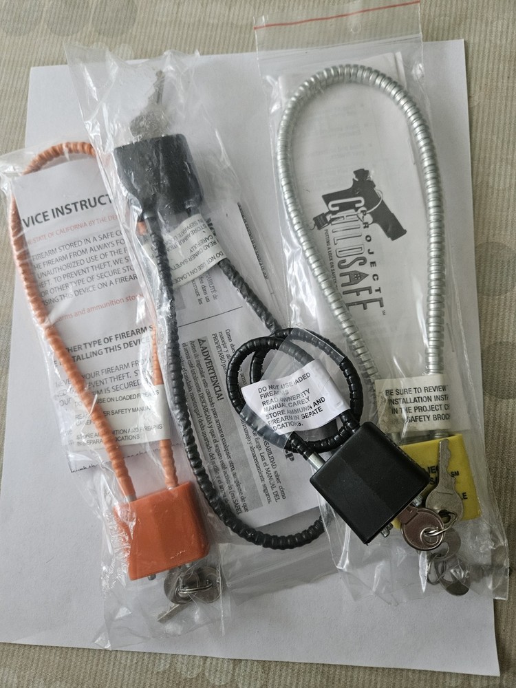 Variety Keyed Cable Lock 4x