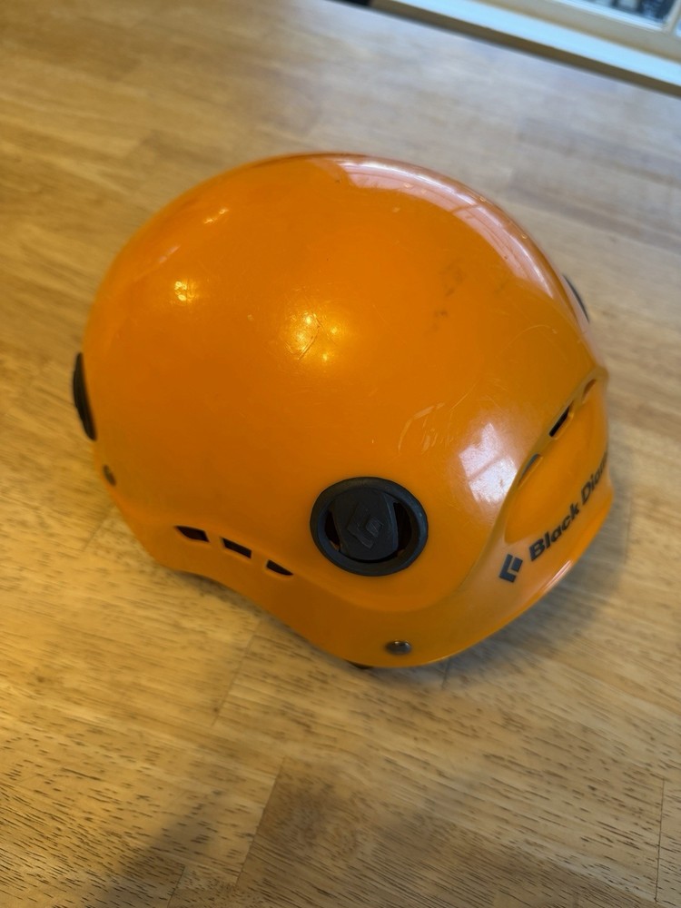 black diamond helmet Orange
