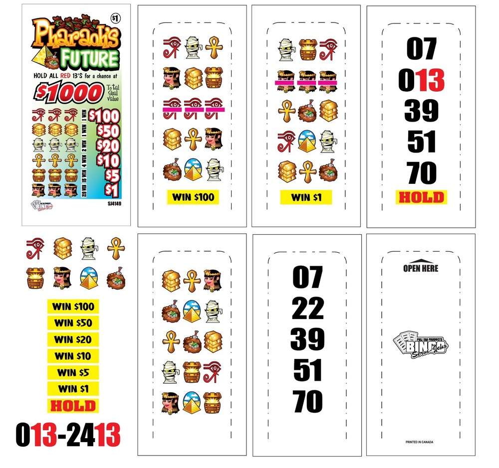 NEW pull tickets PHARAOH'S FUTURE - CLIMBER BOARD